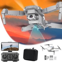 Dual 720P HD FPV Camera Remote Control Toys Gifts with Altitude Hold Hea... - £76.30 GBP