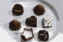 Pepita Needlepoint Canvas: Chocolate Truffles, 10&quot; x 7&quot; - $50.00+