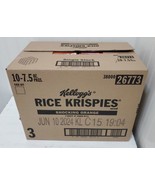 Case of Kellogg’s RICE KRISPIES Halloween Shocking Orange Lot of 10 Boxe... - £57.11 GBP