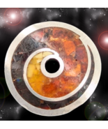  HAUNTED NECKLACE FLAME OF RETURNING LIGHT PAST LIVES MAGICK HIGHEST LIGHT  - $707.77