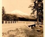 Vtg Postcard RPPC 1922-6 AZO - Mount Shasta &amp; Pacific Highway UNP - $9.85