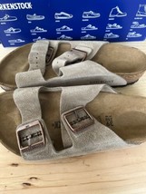 Birkenstock Arizona Bs Unisex Taupe Sandals (EU39 L8 M6) - £86.25 GBP