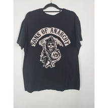 Sons of Anarchy SOA Outlaw Reaper T shirt Mens XL Black Short Sleeve Pul... - $14.84
