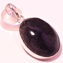 Black Rutile Gemstone Handmade Black Friday Gift Pendant Jewelry 1.90&quot; SA 4687 - £3.20 GBP
