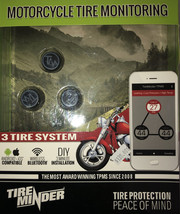Tire Minder Motorcycle Tire Wireless Monitoring System! CYCLE-TPMS-3! New! - £146.70 GBP