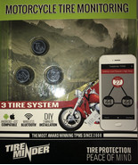Tire Minder Motorcycle Tire Wireless Monitoring System! CYCLE-TPMS-3! New! - €161,22 EUR