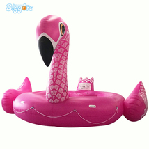 Giant Flamingos PVC Inflatable Swim Ring Summer Water Game Floating image 3