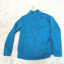 The North Face Womens Zip Jacket Size Xl Teal Blue Green Rn 61661 Ca 30516 - £54.82 GBP