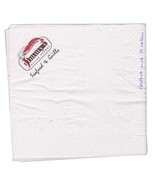 Jimmy&#39;s killer prawns cyprus one paper napkin tisue for collectors - $2.32 CAD