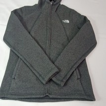 The North Face Blue Crescent Full Zip Hoodie Knit Fleece Women’s Medium NF0A2TEL image 14