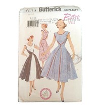 Vtg 1999 Butterick Retro 1952 Misses Dress 6173 8 10 12 Uncut - £15.08 GBP