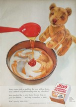 Vintage 1954 Jell-O Pudding &amp; Pie Filling Full Page Original Ad 823 - £5.53 GBP