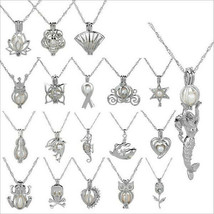 Oyster Pearl Fashion Locket Pendants, Assorted Varieties - $1.99