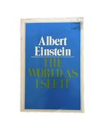 The World As I See It Einstein, Albert - £7.78 GBP