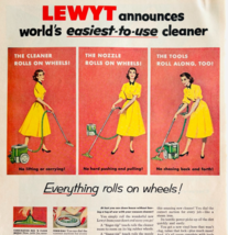 1956 Lewyt Vacuum Cleaner Advertisement Vintage Home Cleaning Appliances... - $19.99 1956 Lewyt Vacuum Cleaner Advertisement Vintage Home Cleaning Appliances... - $19.99