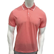 Nwt Michael Kors Msrp $64.99 Men&#39;s Cariban Pink Short Sleeve Polo Shirt Size Xl - £24.76 GBP