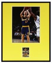 Chris Mullin Framed 16x20 Topps Archives Rookie Card &amp; Photo Display Warriors - £71.38 GBP