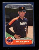 1986 Fleer #310 Nolan Ryan Exmt Astros Hof *X90919 - £1.91 GBP