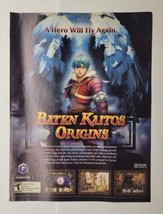Baten Kaitos: Origins Nintendo Gamecube 2006 Magazine Print Ad - £11.89 GBP