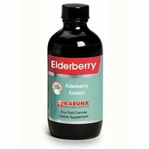 NEW Karuna Elderberry Extract Wheat Free Supplement 4 oz - £22.37 GBP