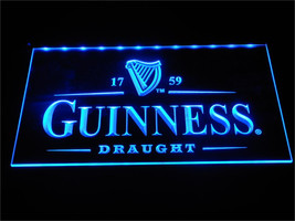 Guinness Draught Dink Logos Beer Bar Neon Light Sign Luminous Display Glowing - £20.90 GBP+