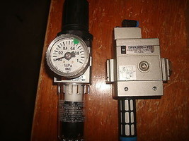 SMC Pneumatique Travail Presse Valvule &amp; Filtre Lot 2 Modèle # - eava200... - $113.98