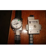 SMC Pneumatique Travail Presse Valvule &amp; Filtre Lot 2 Modèle # - eava200... - $113.98