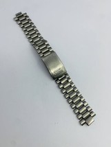Vintage seiko stainless steel watch ￼strap,used.clean 7.6mm /17.6mm-1970s(VE-64) - £9.33 GBP
