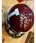 Pete Pihos Signed Indiana Hoosiers Mini Helmet HOF70 - $79.99