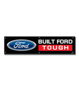 FORD - Built Ford Tough 150D Polyester 2 x 8 ft Banner - New - $20.89
