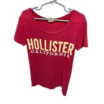 Hollister Womens Size XS Pink California Spellout Short Sleeve Cap Sleeve Tshirt - $9.14