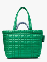 Kate Spade softwhere Quilted Nylon large tote ~NWT~ Green - £151.92 GBP