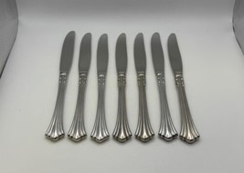 Set of 7 Reed &amp; Barton 18/8 Stainless 1800 Dinner Knives - $89.99