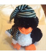 duck Animal Adventure plush stuffed 15 inch black white - £15.78 GBP