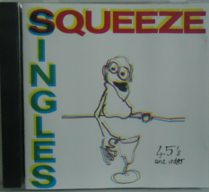 Squeeze Singles 45&#39;s and Under - Compact Disc Singles Collection - £3.93 GBP