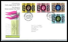 1977 SOUTH WALES UK GB Cover - Queen&#39;s Silver Jubilee Tour, Cardiff P4 - £2.15 GBP