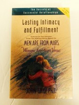 Lasting Intimacy And Fulfillment Seminar on Cassettes by John Gray Ph.D. New - £11.98 GBP