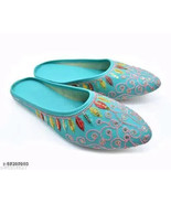 flip flop punjabi jutti khussa shoes indian shoes bridal shoes Mojari ju... - $406.17 MXN