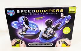 BlueHat Speed Bumpers Head 2 Head RC Vehicles Battery Operated Black Blu... - $191.30 MXN