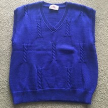 Vintage Petite Pendleton Purple Wool Pullover Vest Womens M LOOKS NEW!!! - £38.16 GBP