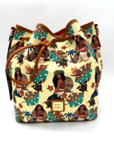 Disney Dooney and &amp; Bourke Moana Drawstring Shoulder Bag Purse Bucket NWT - £147.90 GBP