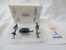 Liberty Falls 5 Pc Solid Pewter Figurines Pioneer Wagon AH110 Nib - £3.96 GBP