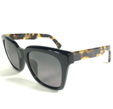 Maui Jim Heliconia MJ739-02B Schwarz Braune Schildkröte Rahmen Mit Grau Gläser - £186.55 GBP