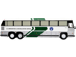MCI MC-12 Coach Classic Bus U.S. Immigration &amp; Naturalization Service Vintage Bu - £49.70 GBP