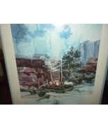 Michael Atkinson framed pencil sgnd Santa Fe Weavers Smoky Ridge Gallery... - €68,29 EUR