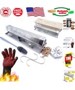 Complete Smoker Tube Combo: 12&#39;&#39; Stainless Steel Tube &amp; Accessories for ... - $64.33 CAD