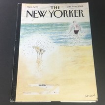 The New Yorker July 7 &amp; 14 2008 - Full Magazine Theme Cover Jean-Jacques Sempé - £11.18 GBP