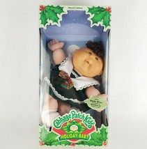 Mattel 1997 Cabbage Patch Kids Holiday Baby Sandy Olive  #17605 - £31.64 GBP