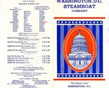 Norfolk and Washington DC Steamboat Co. 1948 Brochure Deck Plan Schedule... - $54.59