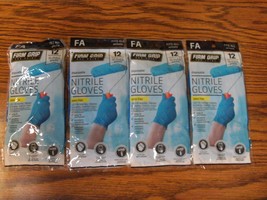 Nitrile Gloves Latex Free Hand Protection Size Fits All 48 Count - 4 Packs Of 12 - £12.82 GBP